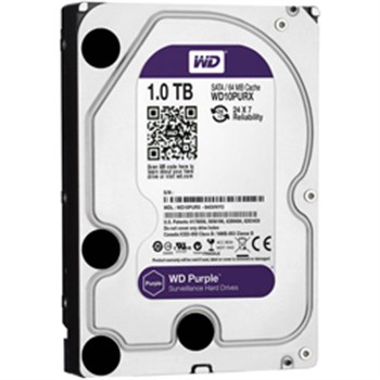 هارد دیسک اینترنال وسترن دیجیتال بنفش 1 ترابایت WD Purple 1TB