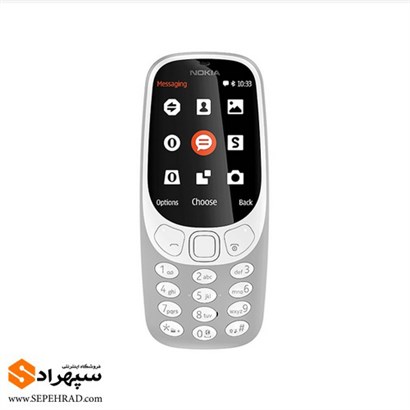 گوشی موبایل نوکیا مدل 3310 TA-1030 DS رنگ خاکستری