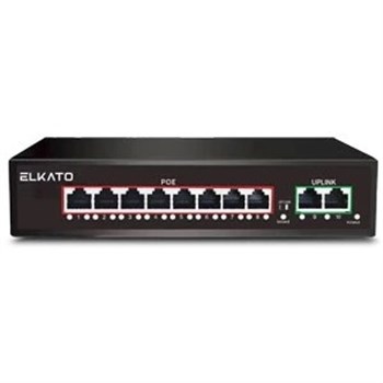 سوییچ 8  پورت PoE  الکاتو ELKATO 1SB0820BP-120W