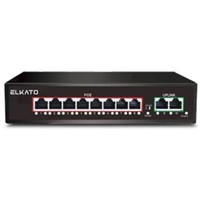 سوییچ 8  پورت PoE  الکاتو ELKATO 1SB0820BP-120W