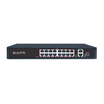 سوییچ 16  پورت PoE  الکاتو ELKATO 1SB1621GP-250W